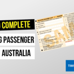 Guide on Australia incoming passenger card